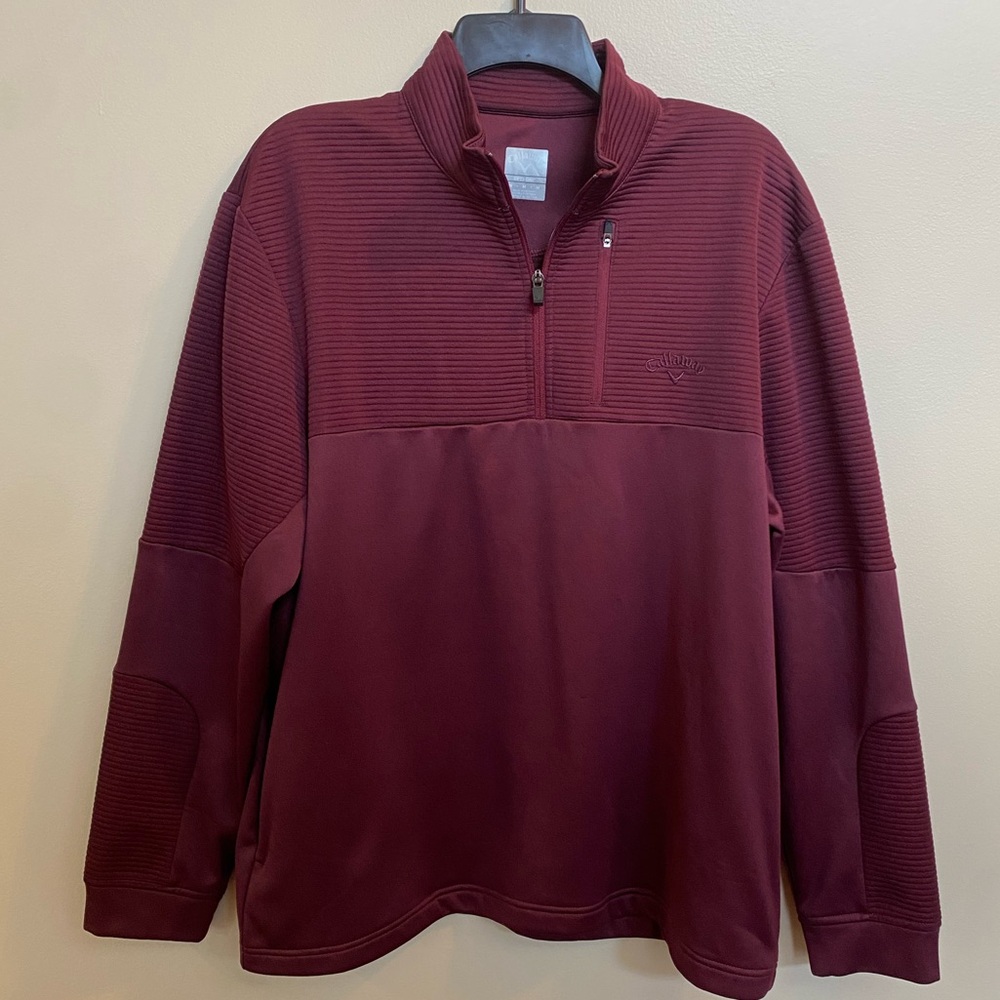 Men’s Callaway OPTI DRI Golf Pullover 1/4 Zip